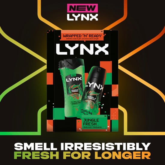 LYNX Jungle Fresh Duo Gift Set 2 piece, Pack of 2 - Image 3