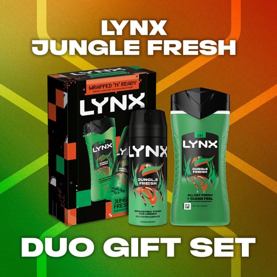 LYNX Jungle Fresh Duo Gift Set 2 piece, Pack of 2 - Image 4