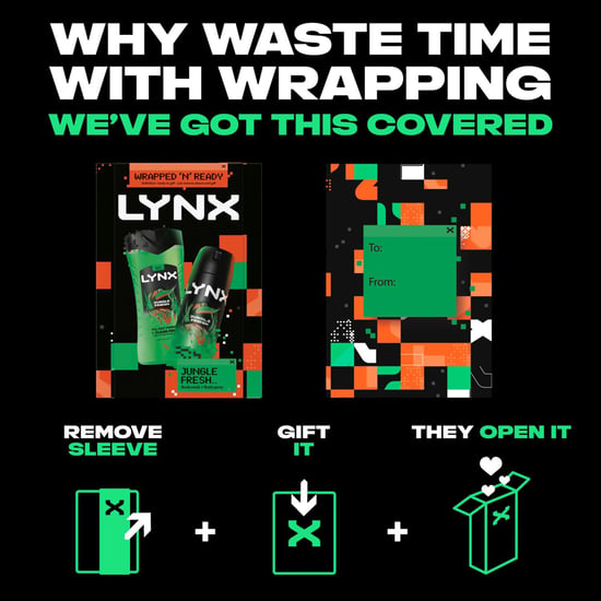 LYNX Jungle Fresh Duo Gift Set 2 piece, Pack of 2 - Image 5