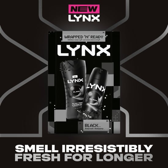 Lynx Black Duo Gift Set 2 piece, Pack of 2 - Image 2