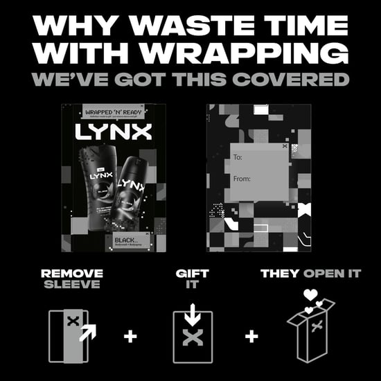 Lynx Black Duo Gift Set 2 piece - Image 5