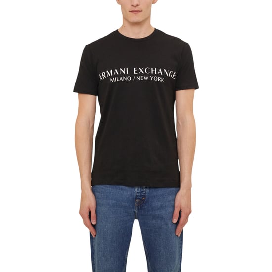 Armani Exchange 8NZT72 Mens T Shirts Milano New York Crew Neck Soft Cotton Tee - Image 1