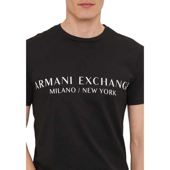 Armani Exchange 8NZT72 Mens T Shirts Milano New York Crew Neck Soft Cotton Tee - Image 4