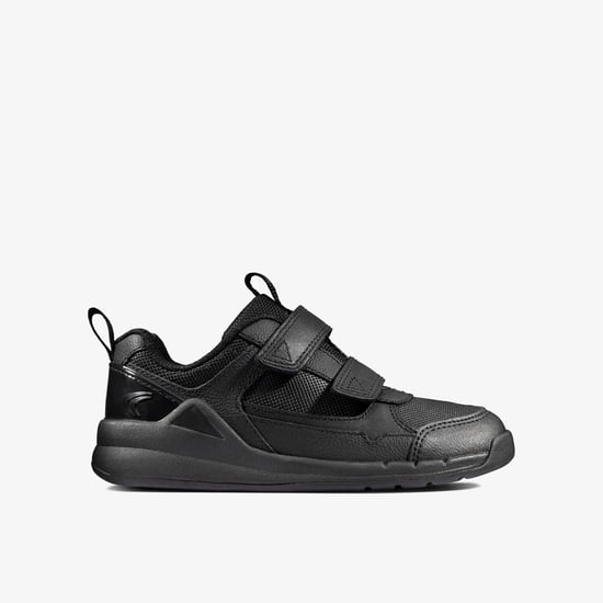 Orbit Sprint T Black Leather Shoes - Image 1