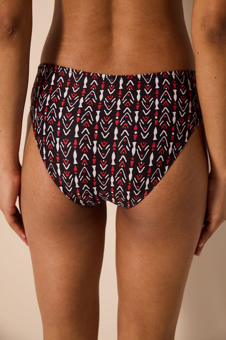 Geometriska Wrap Bikini Bottoms - Image 2