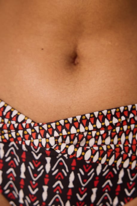 Geometriska Wrap Bikini Bottoms - Image 5