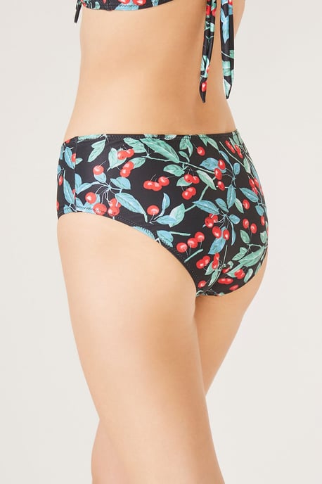Blommig Höga Midja Hipster Bikini Underdel - Image 2