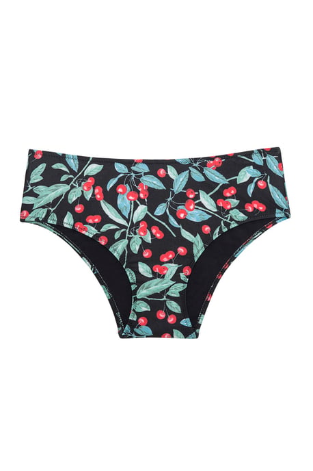 Blommig Höga Midja Hipster Bikini Underdel - Image 3