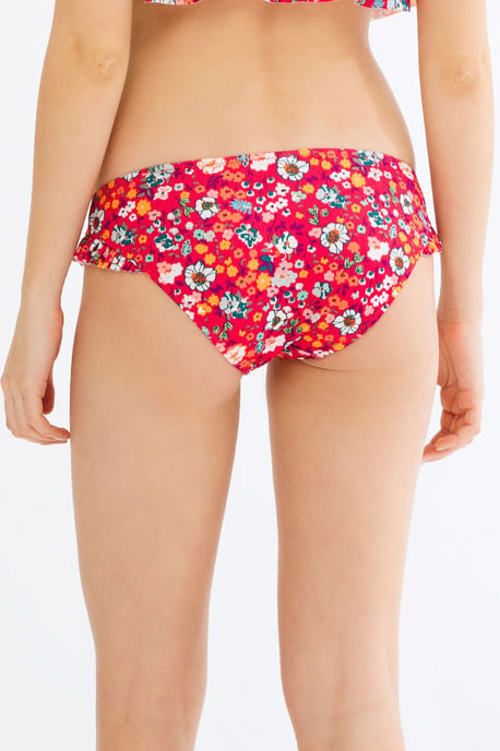 Blomster Muddare Bikinibyxor med Låg Midja - Image 4