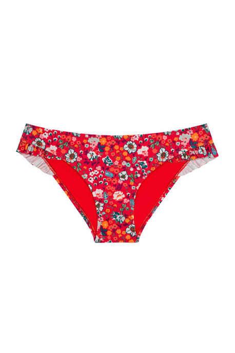Blomster Muddare Bikinibyxor med Låg Midja - Image 5