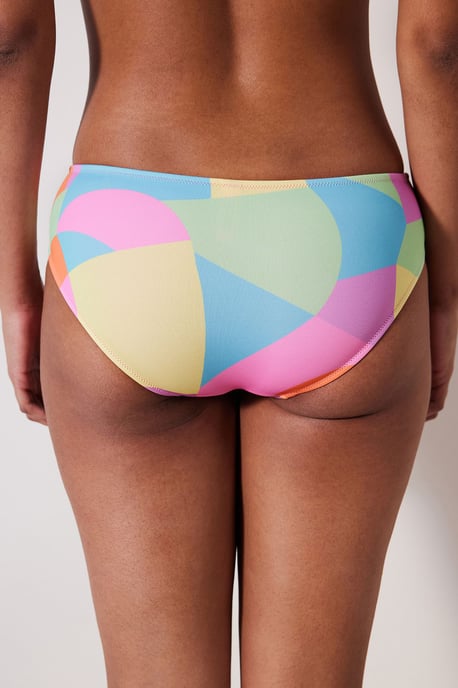 Geometriska Midje-Hipster Bikinibyxor - Image 2
