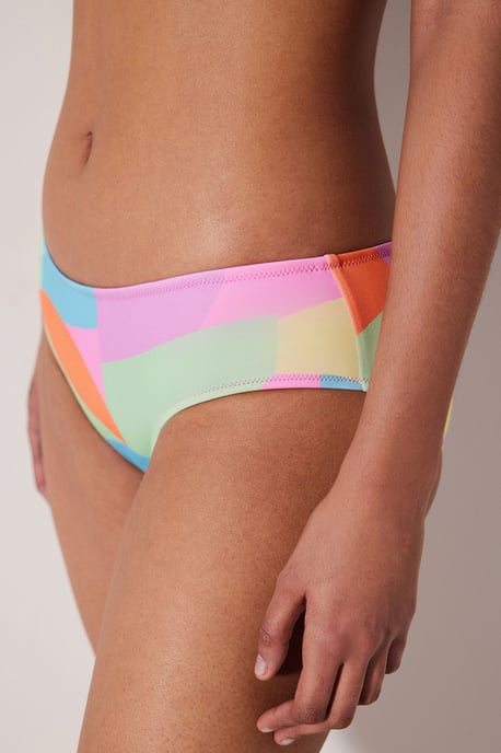 Geometriska Midje-Hipster Bikinibyxor - Image 3