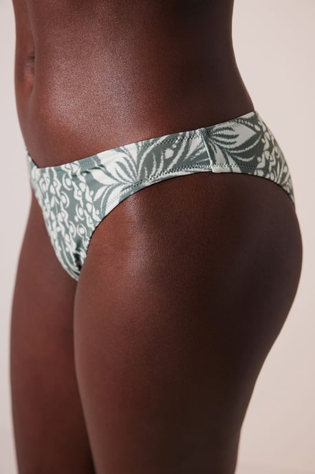 Låghöga tropiska hipster-bikiniunderdelar - Image 1