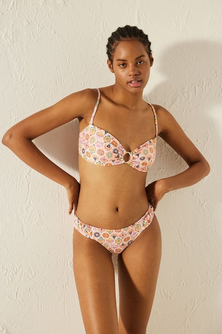 Bloemen Mid-waist Hipster Bikini Onderbroek - Image 2