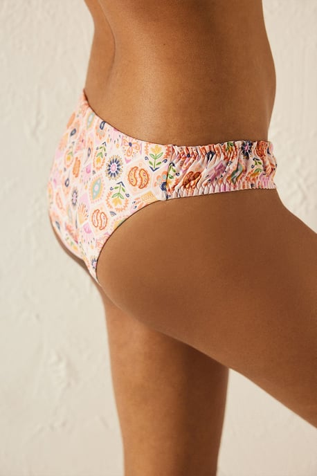 Bloemen Mid-waist Hipster Bikini Onderbroek - Image 4