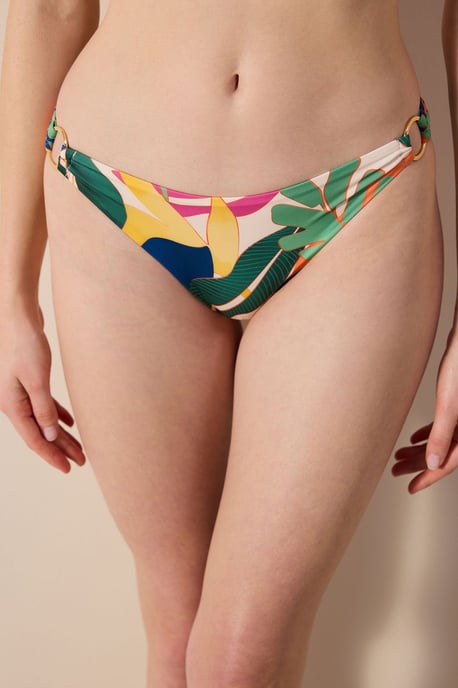 Midjehöga tropiska hipsterbikiniunderdelar - Image 1
