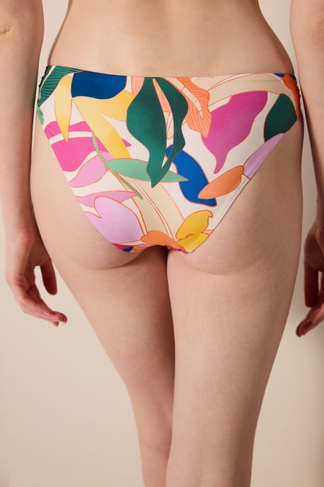 Midjehöga tropiska hipsterbikiniunderdelar - Image 2