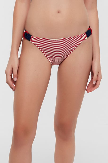 Lage Taille Gestreepte Bikinibroekjes - Image 1
