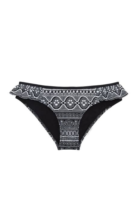 Lågmidjade geometriska hipsterbikiniunderdelar - Image 3