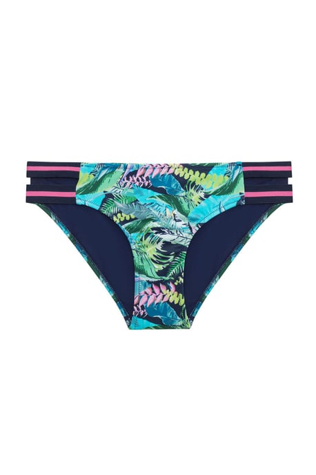 Midjehöga tropiska hipster-bikiniunderdelar - Image 3