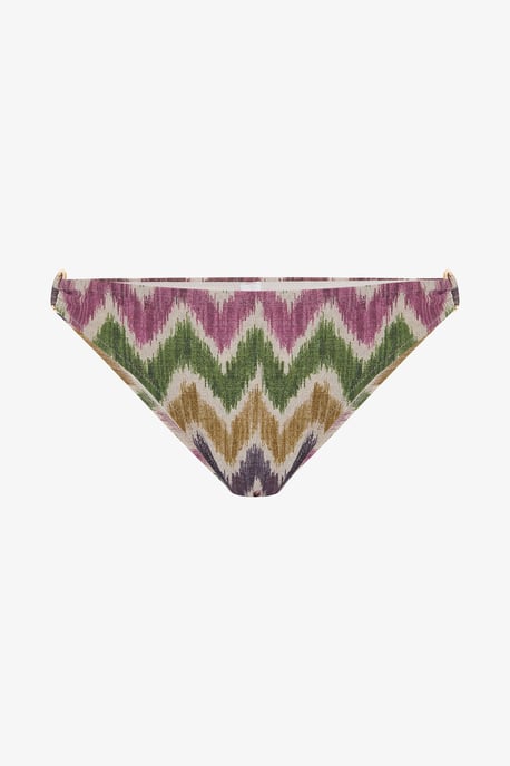 Midja-hög geometrisk hipsterbikini underdel - Image 5