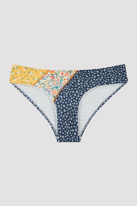 Floral Mid-Waist Hipster Bikini Bottoms - Image 4