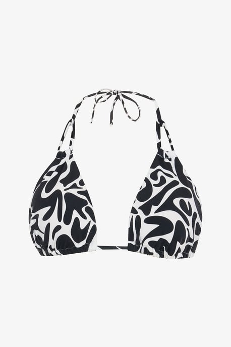 Abstrakt Triangel Halter Bikiniöverdel - Image 6
