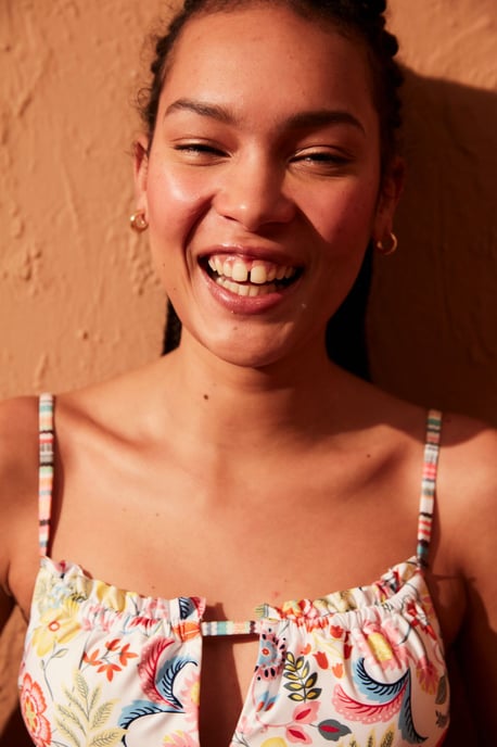 Gestreepte Bikini Top - Image 2