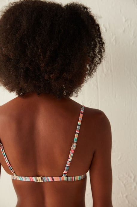 Gestreepte Bikini Top - Image 5