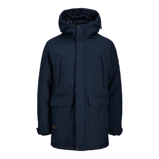 Jack & Jones Jas winter Finn Softshell Parka Blue - Image 1