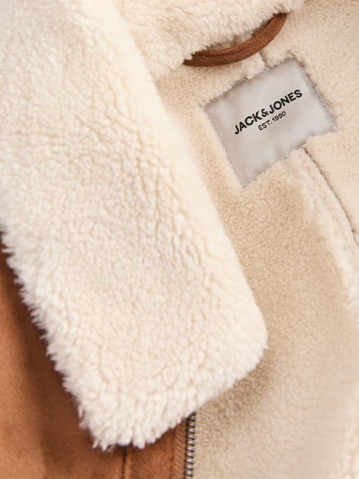 Jack & Jones Jas winter Luke Bomber Bruin - Image 3