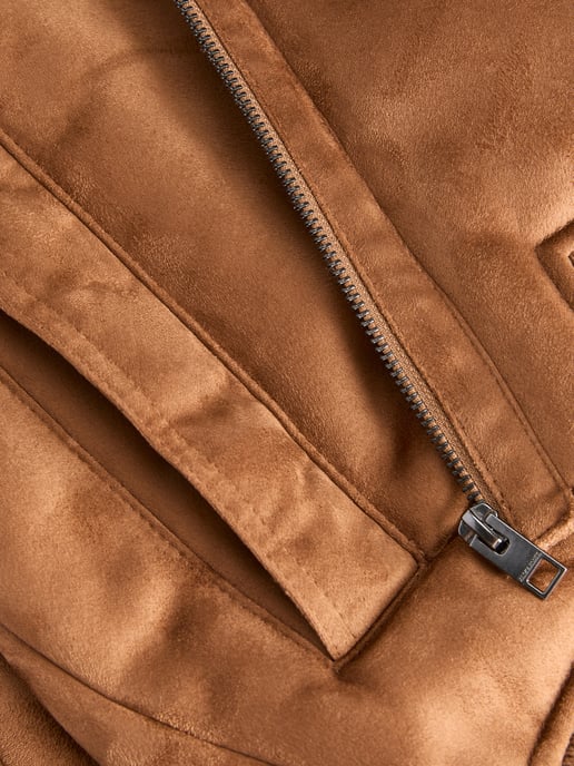 Jack & Jones Jas winter Luke Bomber Bruin - Image 4