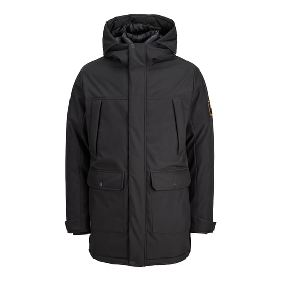 Jack & Jones Jas winter Finn Softshell Parka Black - Image 1