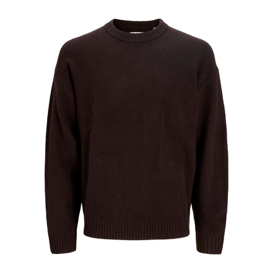 Jack & Jones Trui Soho Ollie Knit Crew Neck Brown - Image 1