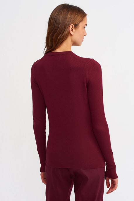 Geribbelde Crew Neck Slim Fit Trui - Image 2