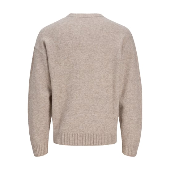 Jack & Jones Trui Soho Ollie Knit Crew Neck Beige - Image 2