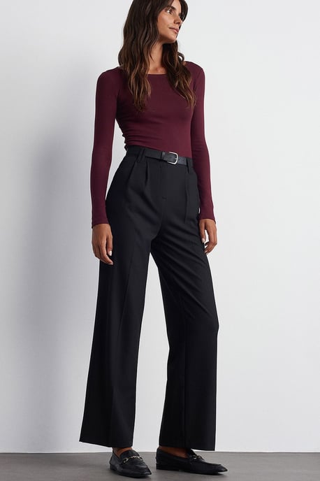 Dames Slim-fit Bootnek Langsleeve Blouse - Image 4