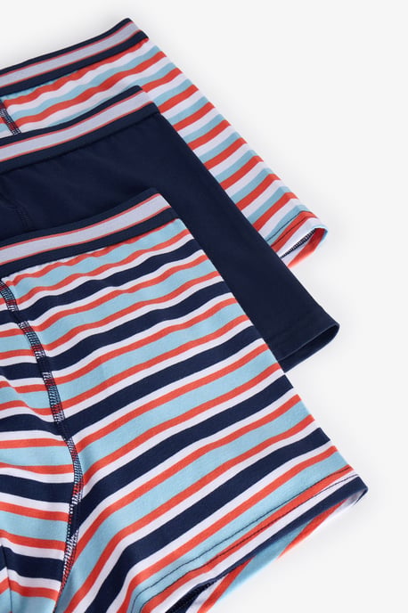 3-Pack Randiga Bomullsboxer shorts - Image 3
