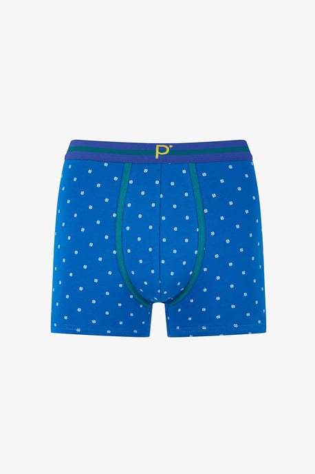 3-pack prydligt mönstrade bomullsboxershorts - Image 2