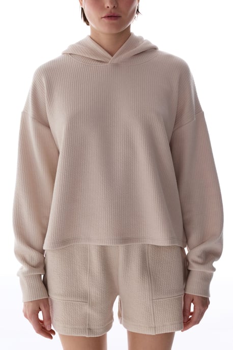 Oversized Knit Hoodie - Image 2