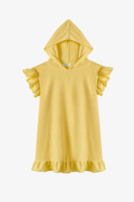 Ungdom Mini Stickad Knyta-Front Kaftan Täck-Up - Image 4