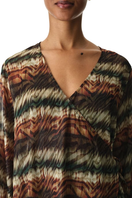 Etnische Geweven Midi Strand Kimono - Image 4