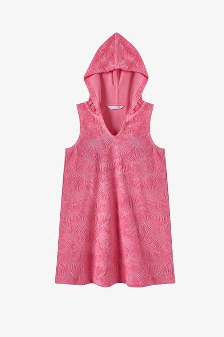 Textured Knit Mini Kaftan Cover-Up - Image 4