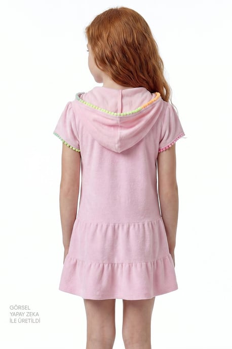 Youth Mini Knit Kaftan Cover-Up - Image 2