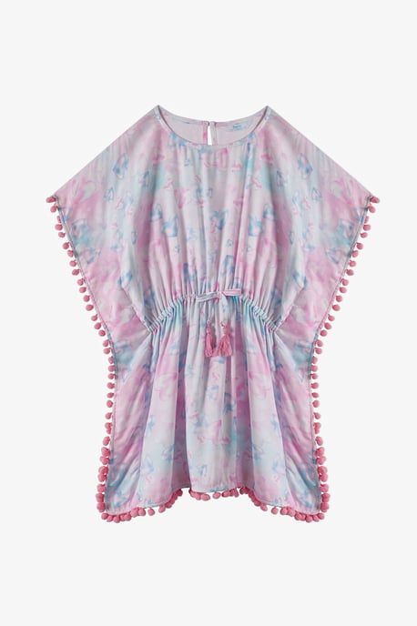 Youth Viscose Woven Kaftan Cover-up - Image 4