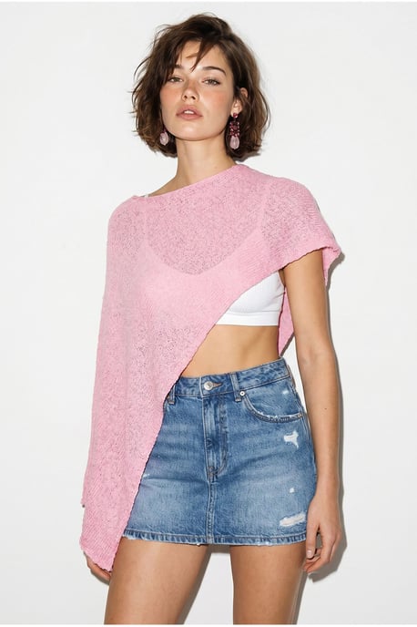 Women’s Knit Cut-Out Beach Cover-Up - Image 2
