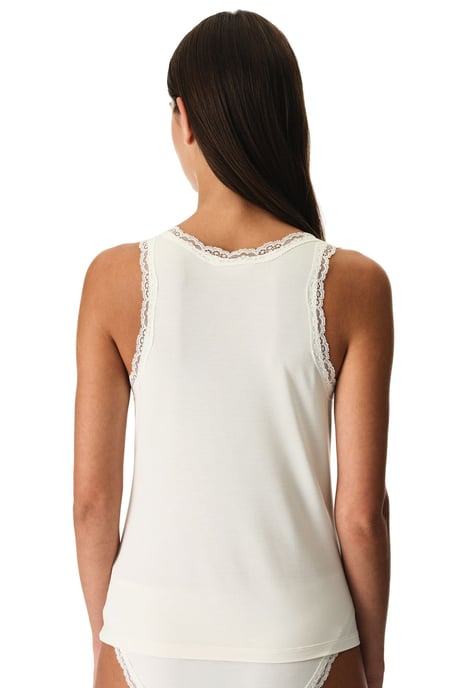 Spetsdetaljerad Stickad Cami Blus - Image 5