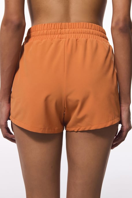 Dames Hoge Taille Bind Zwemshorts - Image 2