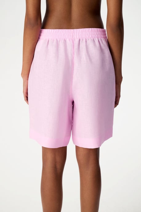 Kvinnors skräddarsydda linneshorts - Image 2