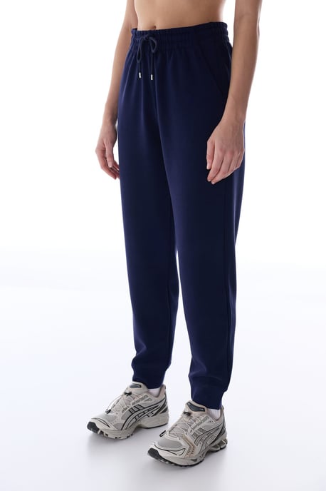 Kvinnors oversized stickade joggers - Image 1